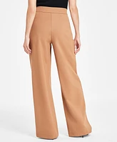 I.n.c. International Concepts Women's High-Rise Wide-Leg Pants, Created for Macy's