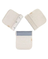 Crane Baby Infants Cove Ocean Baby Burp Cloth, 3-Pc. Set