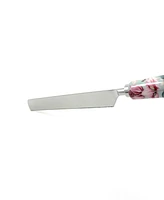 Vibhsa Floral 2-Pc. Cake Serving Set, for 2