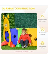 Simplie Fun Caterpillar Tunnel for Kids, Outdoor Indoor Climb and Crawl Through, Play Equipment for Toddler 3