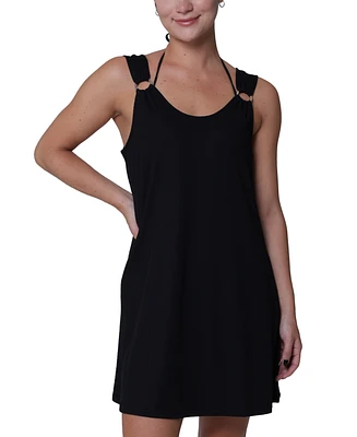 J Valdi Women's Ring Tank Cover-Up Dress