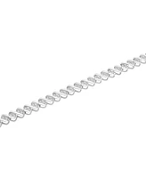 Diamond Bracelet (1 ct. t.w.) in 10k White Gold, Created for Macy's