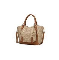 Mkf Collection Jacqueline Signature Satchel Bag by Mia K.