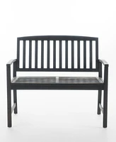 Loja Bench: Durable Acacia Wood Bench For Outdoor Comfort And Style