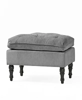 Simplie Fun Lofton Pillow Top Ottoman: Comfort and Style for Your Living Space