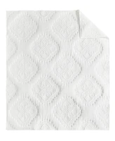 Levtex Muslin Stitch Stitching Quilted Throw, 50" x 60"