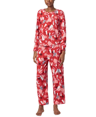 Hue Women's Waffle Fleece Pj Set