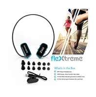 Pyle Flextreme Waterproof MP3 Headphones, 8GB Built-In Memory