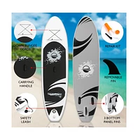 SereneLife Free Flow Stand-Up Paddle-Board (Sup), 10 ft.