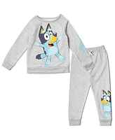 Bluey Boys Sweatshirt and Fleece Pants Set