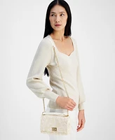 I.n.c. International Concepts Small Ajae Boucle Sequin Shoulder Bag, Created for Macy's