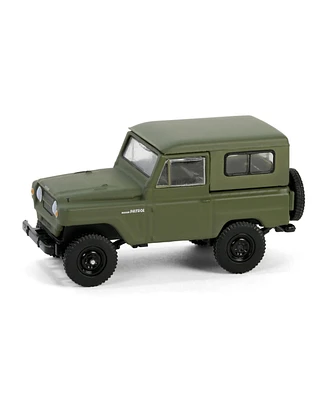 Greenlight Collectibles 1/64 1962 Patrol, Matte Olive Green, All-Terrain Series 16 35290-a