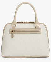 Giani Bernini Winter Floral Medium Dome Satchel, Created for Macy's