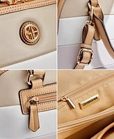 Giani Bernini Puff Colorblock Medium Dome Satchel, Exclusively at Macy's