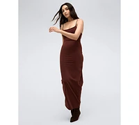 Kenneth Cole Women's Square-Neck Slip Maxi Dress