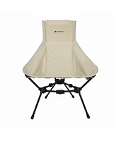 Ayamaya Everest Lounger Camping Chair Beige