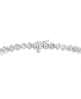 Diamond Bracelet (2 ct. t.w.) in 10k White Gold, Created for Macy's