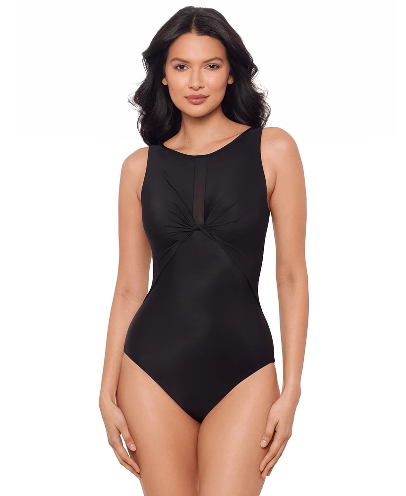 Miraclesuit Women's Network News Evoke Underwired One-Piece Swimsuit