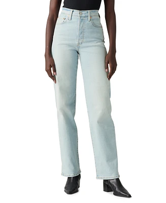 Levi's Women's Ribcage High-Rise Straight-Leg Jeans