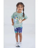 Bluey Girls Bingo T-Shirt and Shorts Outfit Set