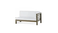 Streamdale Furniture Oana Right Corner Bench And Coffee Table, White