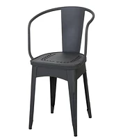 Whimsical Lourdes Bistro Set: Durable Outdoor Elegance