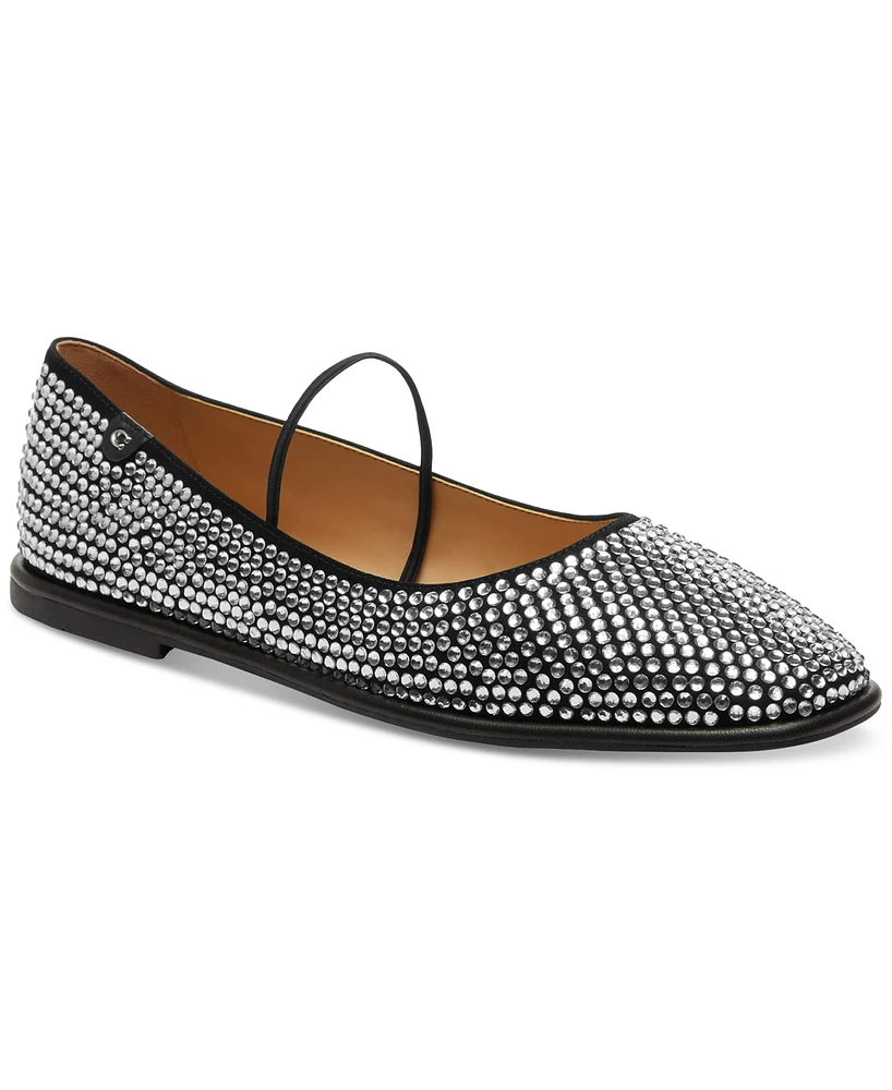 Coach Women's Emilia Crystal Mary Jane Flats