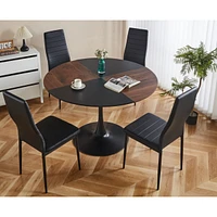 47.2INCH Tulip Round Dining Table, Office Table, Coffee Table,120X120X74CM