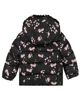 S Rothschild & Co Baby Girls Printed Puffer Snowsuit