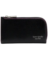 kate spade new york Devin Glitter Edge Saffiano Leather Slim Bifold Wallet