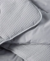 Night Lark Coverless Cotton Waffle Comforter