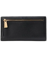 kate spade new york Taylor Pebbled Leather Slim Bifold Wallet