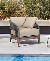 Orbit Outdoor Swivel Club Chair