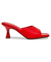 Anne Klein Women's Jerilyn Square Toe Mule Dress Sandals