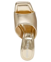 Anne Klein Women's Jerilyn Square Toe Mule Dress Sandals