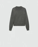 Mango Women's Straight Crew-Neck Sweater