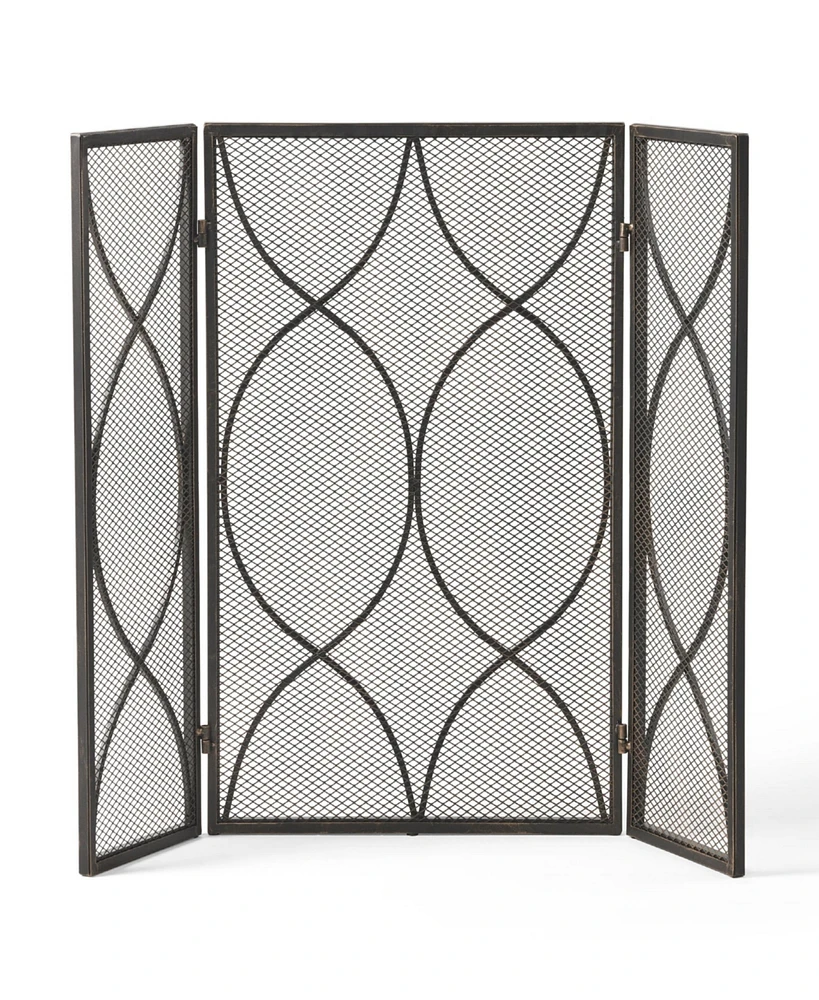 Streamdale Furniture Premium Fire Screen: Protect Your Home From Sparks And Embers