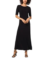 Vince Camuto Women's Elbow-Sleeve Maxi Dress