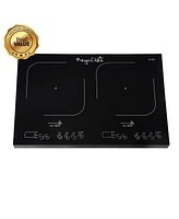 MegaChef 1800 Watts Dual Induction Cooktop