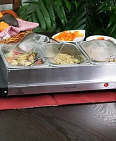 MegaChef Section Buffet Server Food Warmer