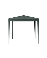 10'x10' Party Tent Outdoor Heavy Duty Gazebo Wedding Canopy + 4 Removable Walls, Green