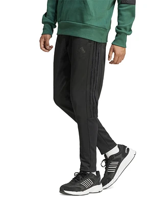 adidas Men's Tiro Velour Three-Stripe Tapered Track Pants