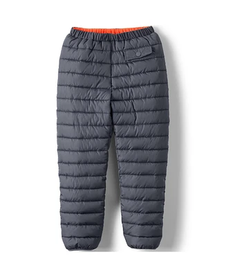 Lands' End Boys Reversible Fleece Puffer Pants