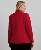 Lauren Ralph Plus Jacquard Blazer