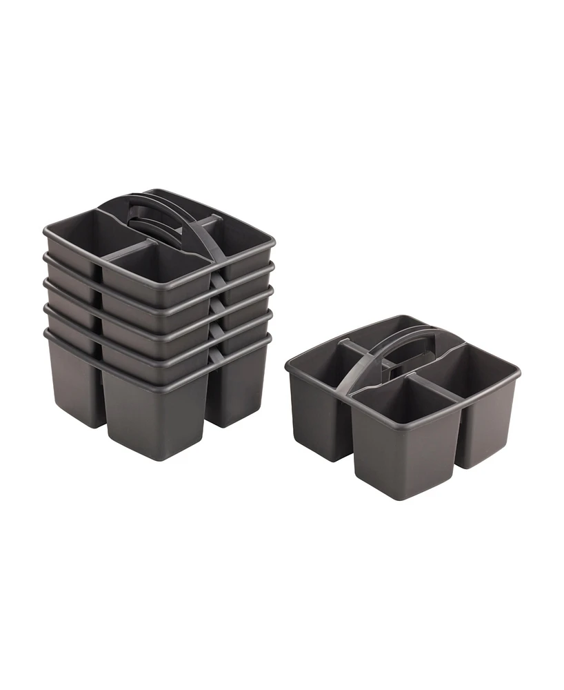 ECR4Kids 4-Compartment Medium Caddy, Primary, 6-Pack