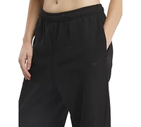 Reebok Women's Active Mid-Rise Tapered Sweatpants