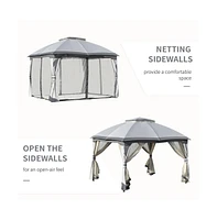 Slickblue Outdoor Gazebo for Stylish Shade and Comfort in Your Garden or Patio