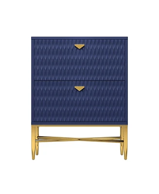 Boyel Living 2 - Drawer Wood Nightstand