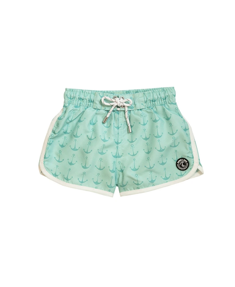 BinkyBro Baby Boys Blue Anchors Point Swimmie