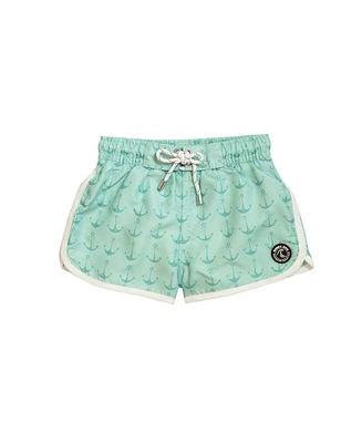 BinkyBro Baby Boys Blue Anchors Point Swimmie